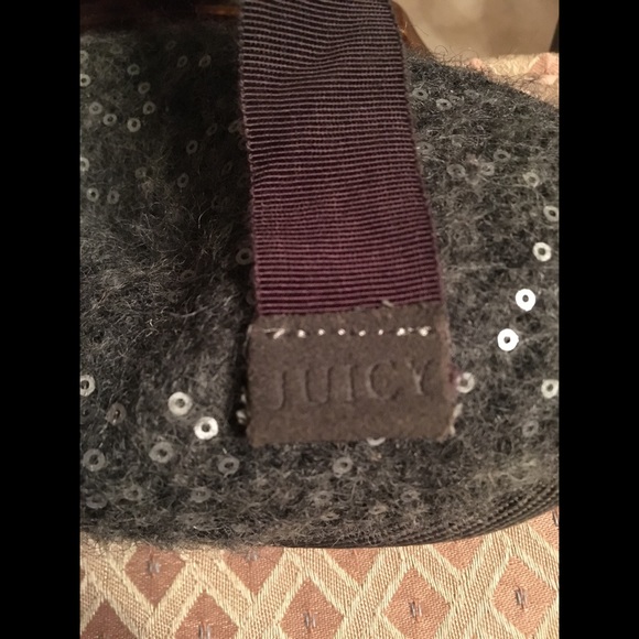 Juicy Couture gray sequin bow boots - Picture 5 of 5